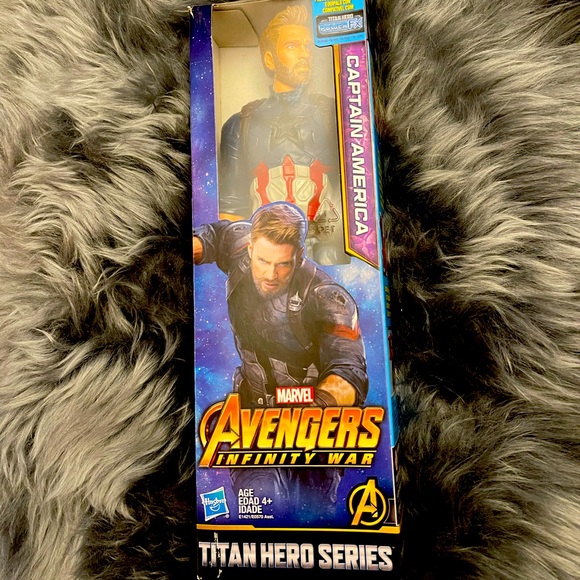 Captain America Titan Hero action figure, NIB - Picture 1 of 2